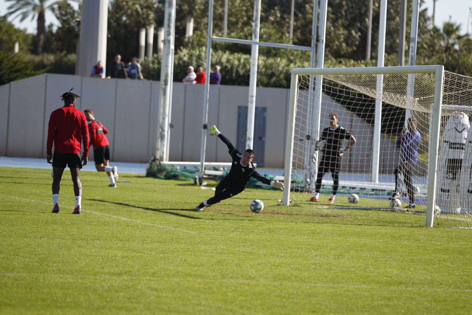 Fotogalería del entrenamiento del Almería 7-XI