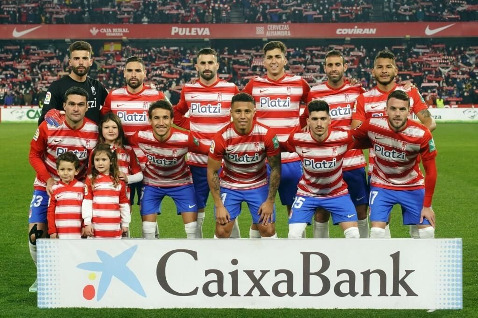 Once inicial del Granada CF ante el Barcelona