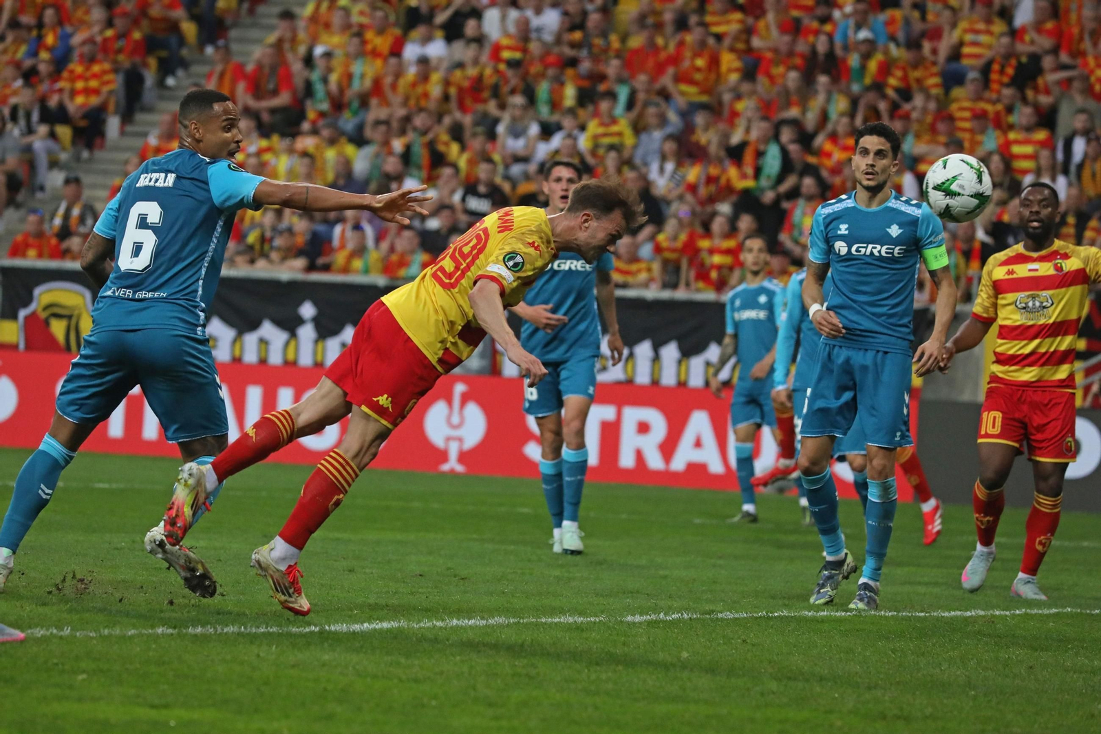 Las fotos del Jagiellonia - Betis