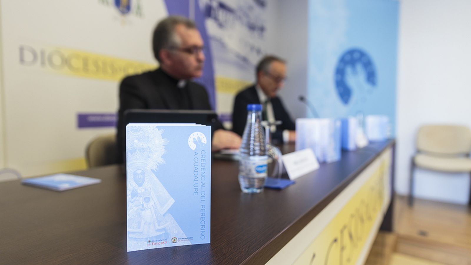 Credencial del Peregrino a Guadalupe.