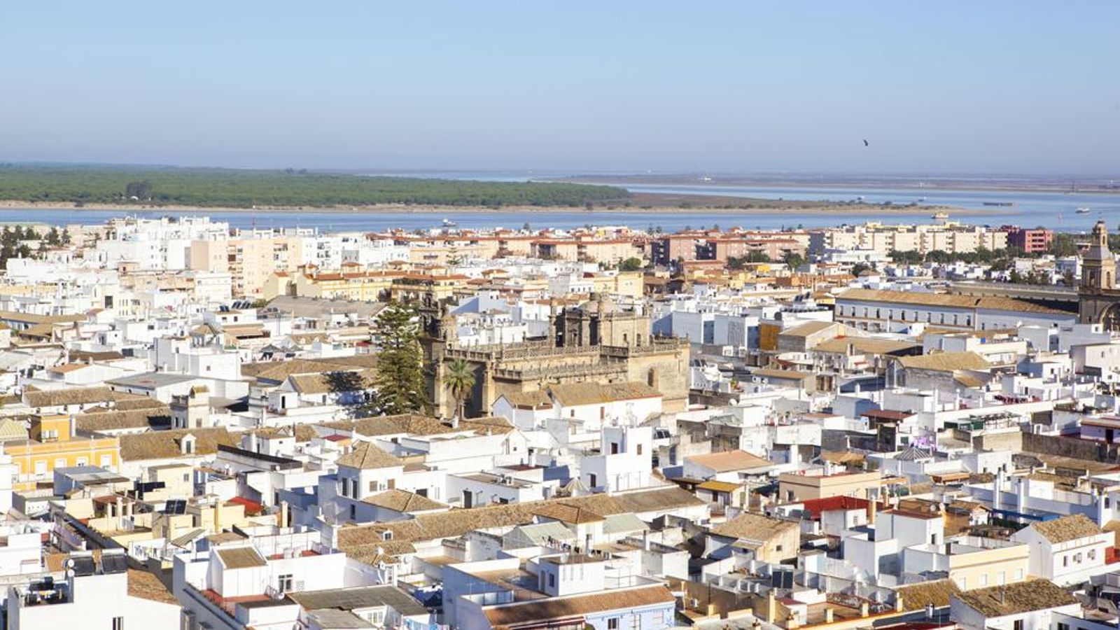 Vista panorámica de Sanlúcar de Barrameda