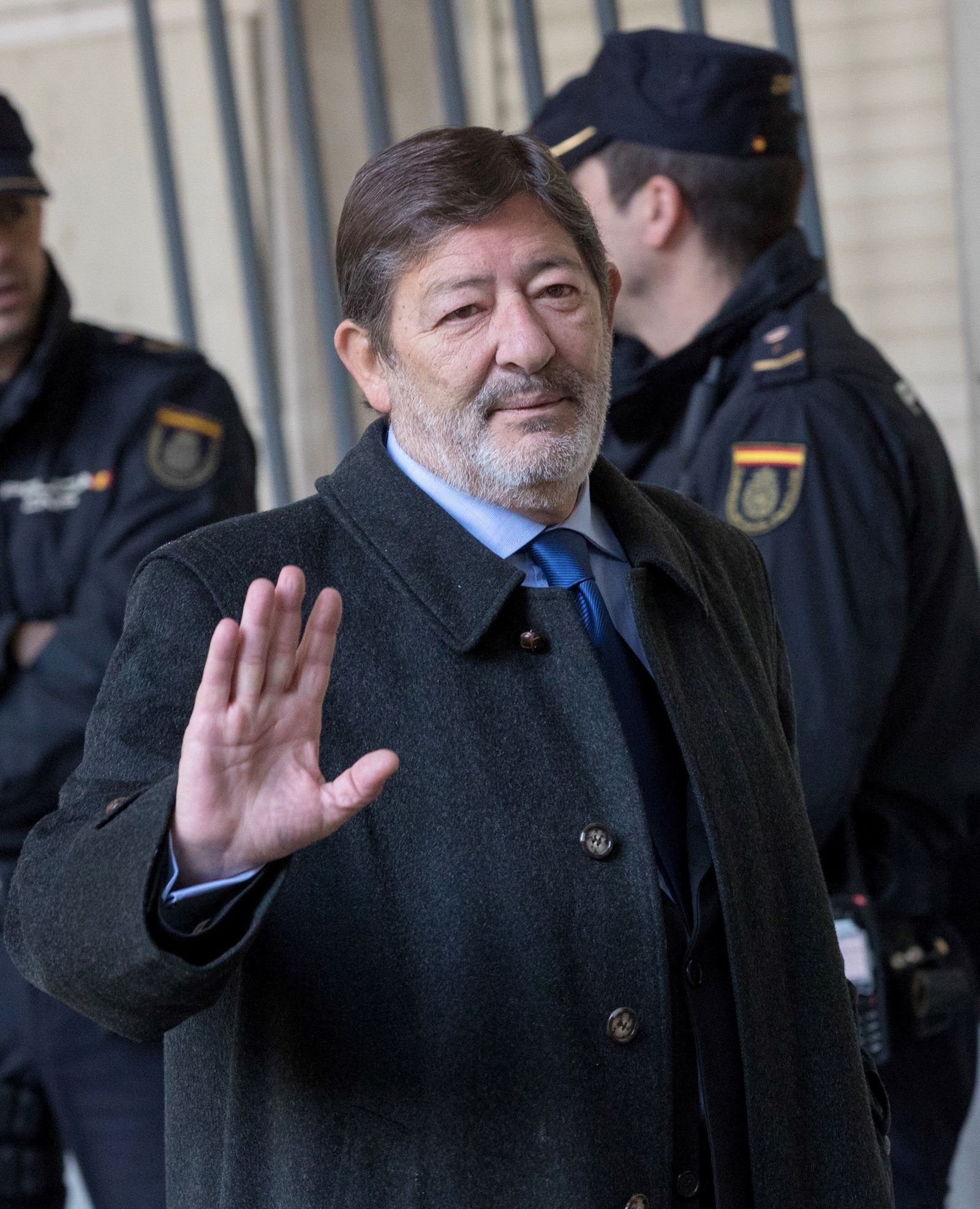 El ex director de Trabajo Javier Guerrero, en el juicio de los ERE.