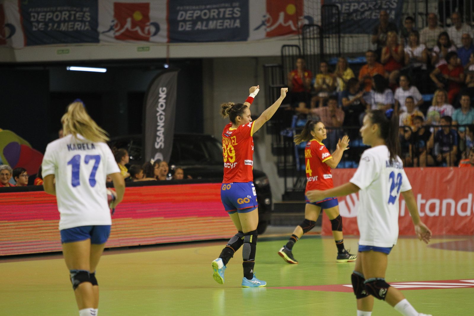 Fotogalería España-Grecia. Balonmano Femenino, fase clasificación Euro 2020