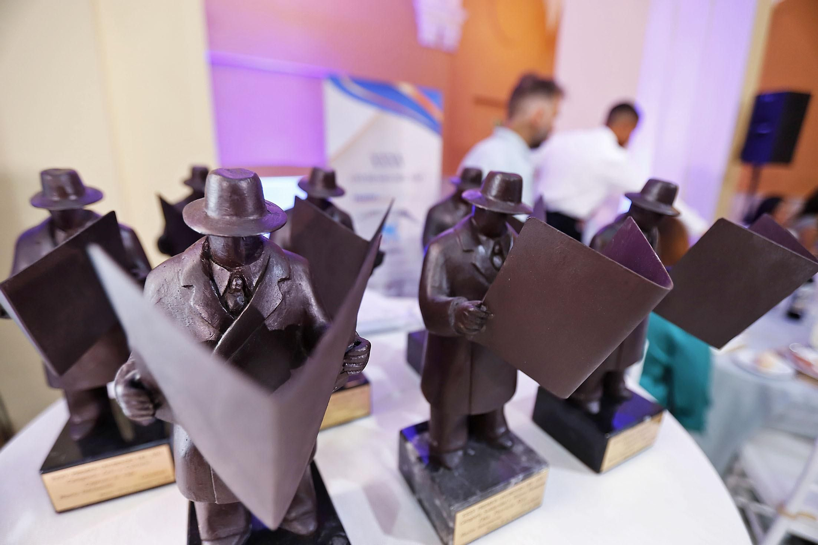 Imágenes de la recepción a los invitados a la gala de los Onubenses del Año