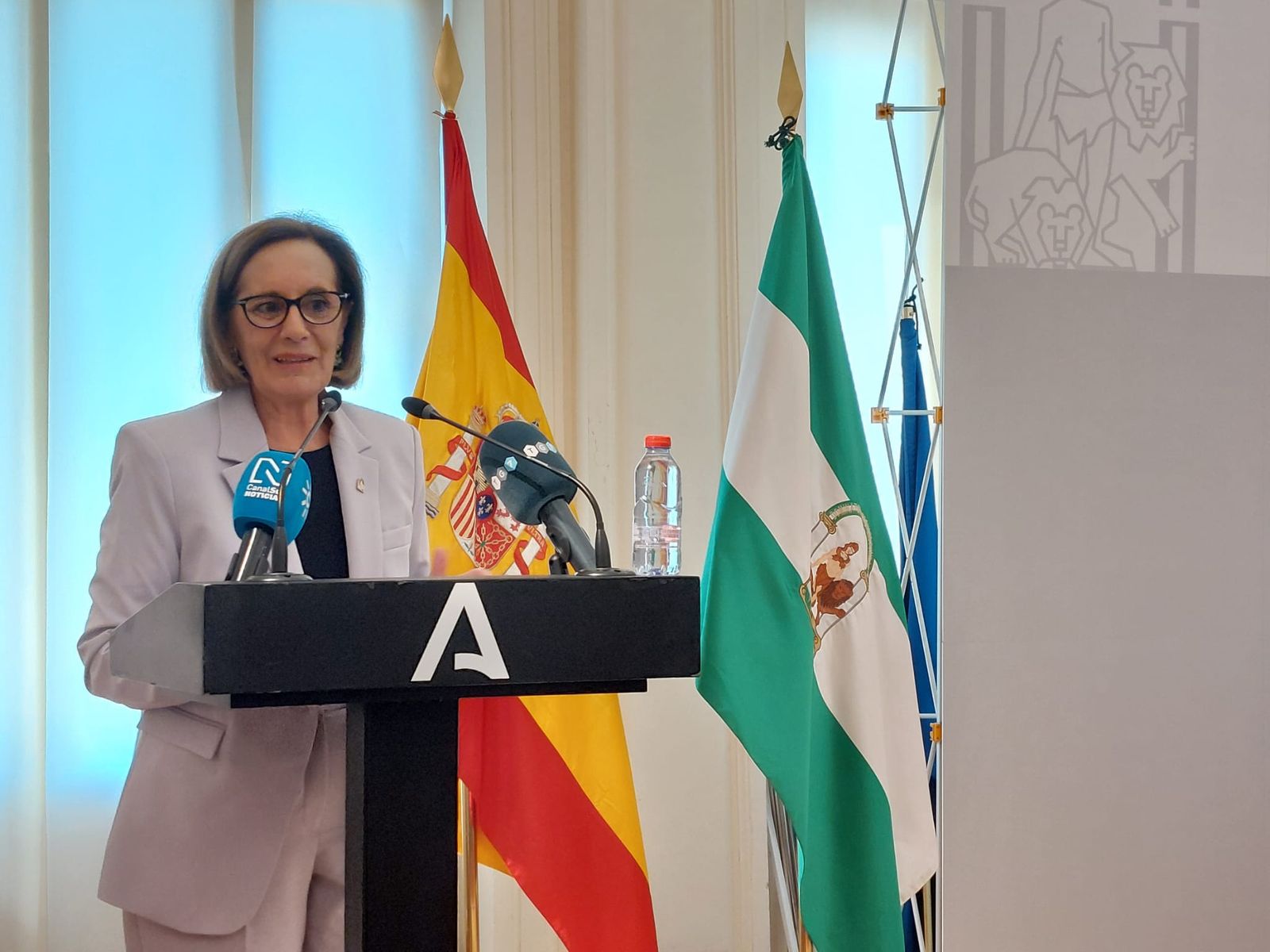 La delegada territorial de Inclusión Social, Juventud, Familias e Igualdad, Matilde Ortiz