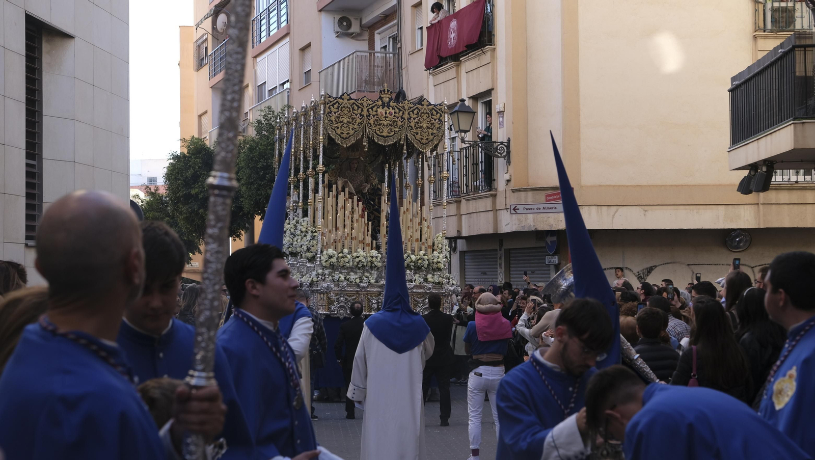 La procesión de Prendimiento en Almería, en imágenes