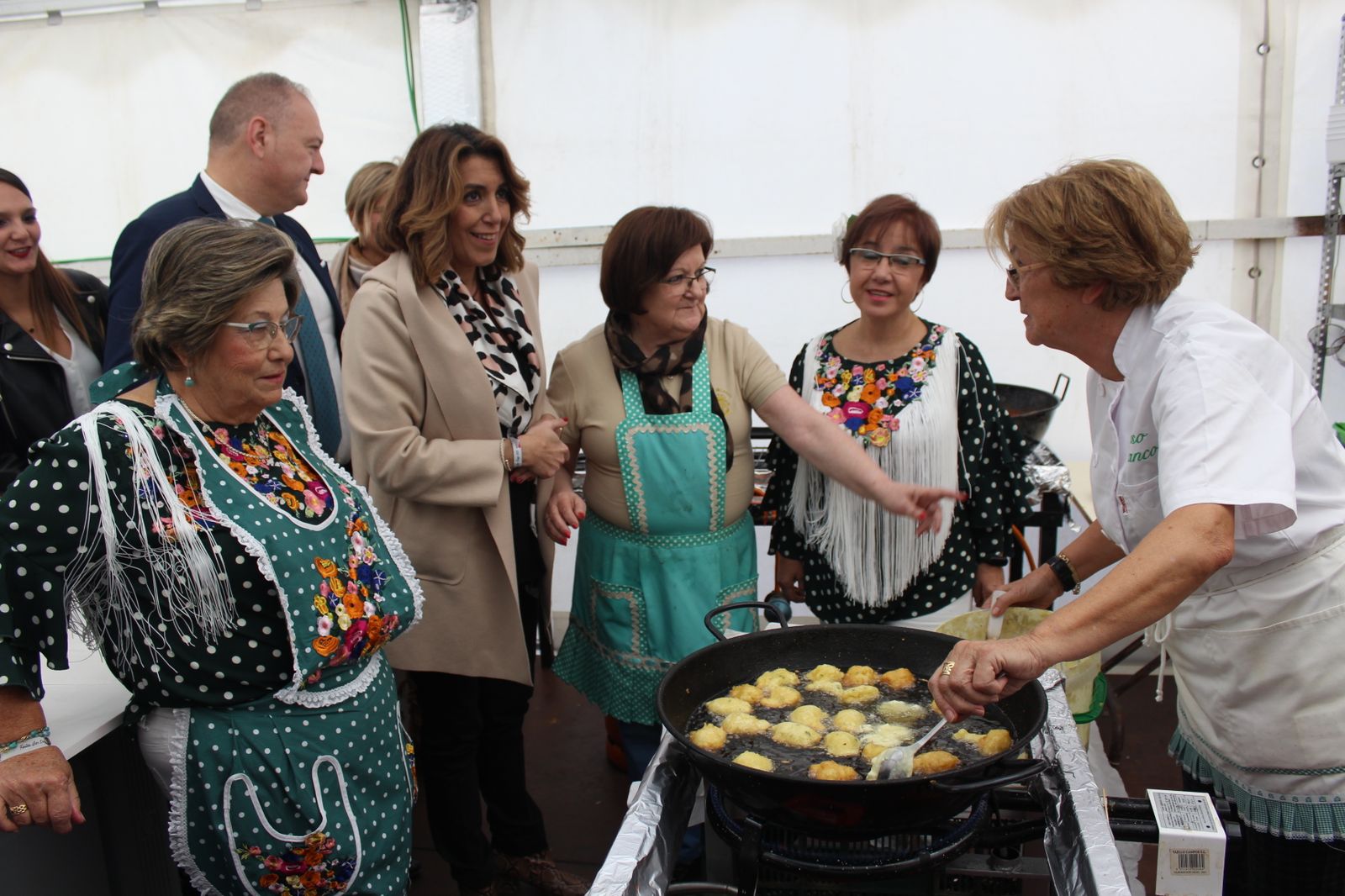 Susana Díaz visita la Feria de Cuevas del Almanzora
