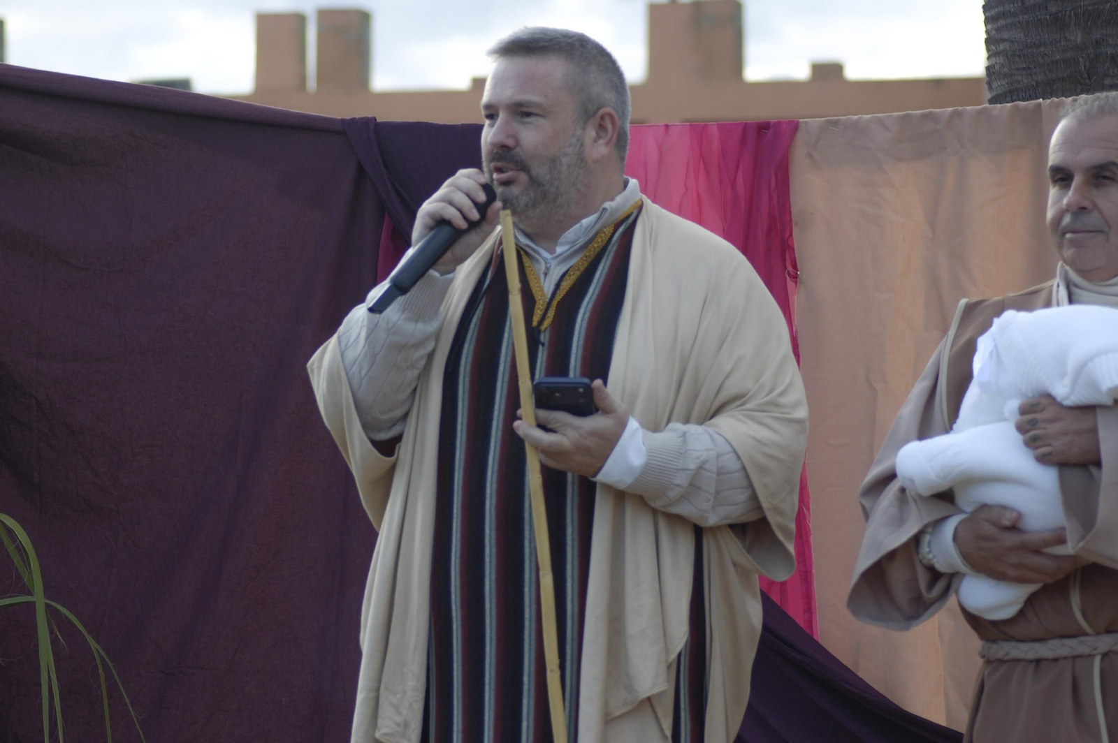 Fotos del belén viviente del Colegio Salesianos de La Línea
