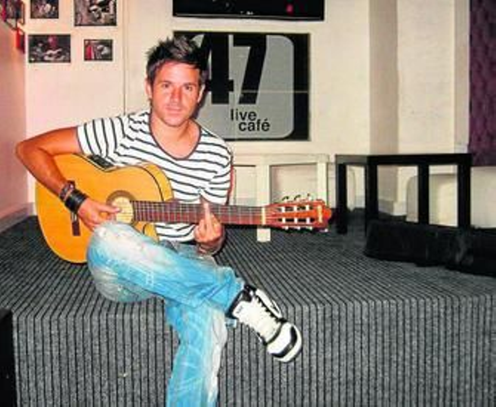 "Tiene mucha música en las paredes y eso se respira en todo el local"