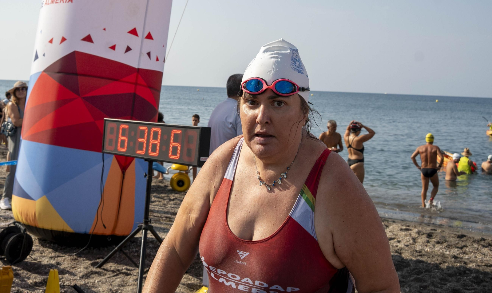 Travesía a nado Carlos Tejada de Almería