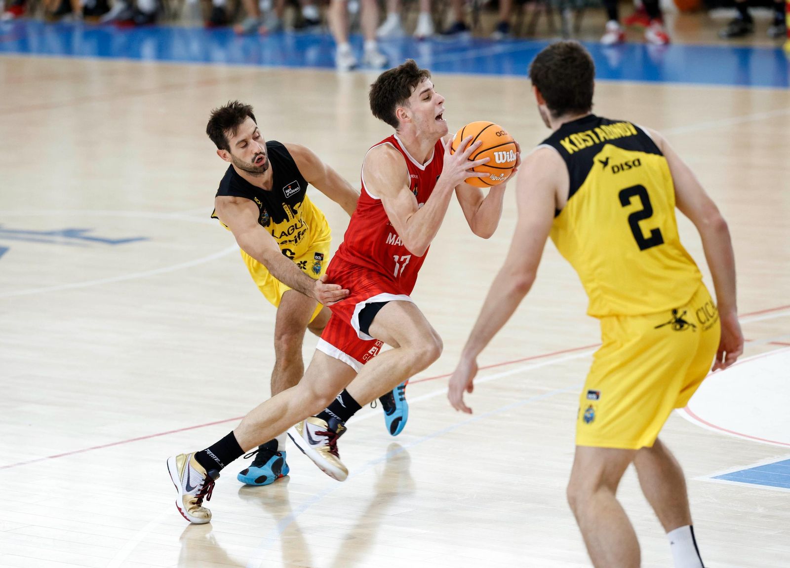 Mario Saint-Supéry, en acción.