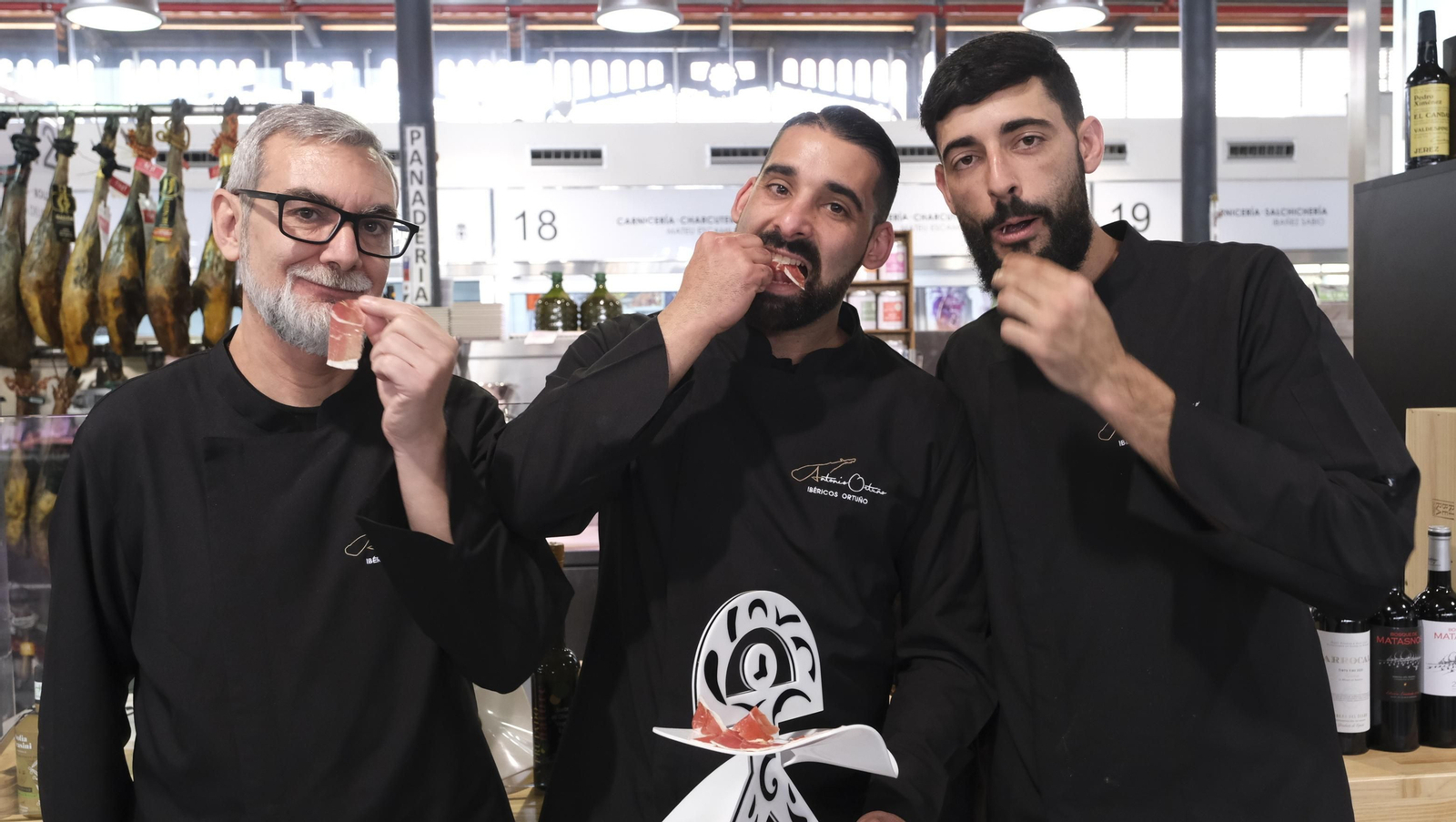 Restaurante Jamonería Antonio Ortuño, en el Mercado Central de Almería