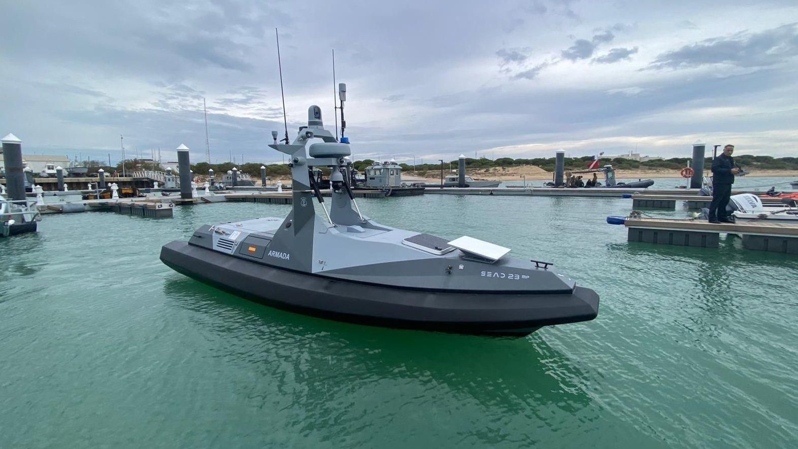 El dron marítimo Sead 23.