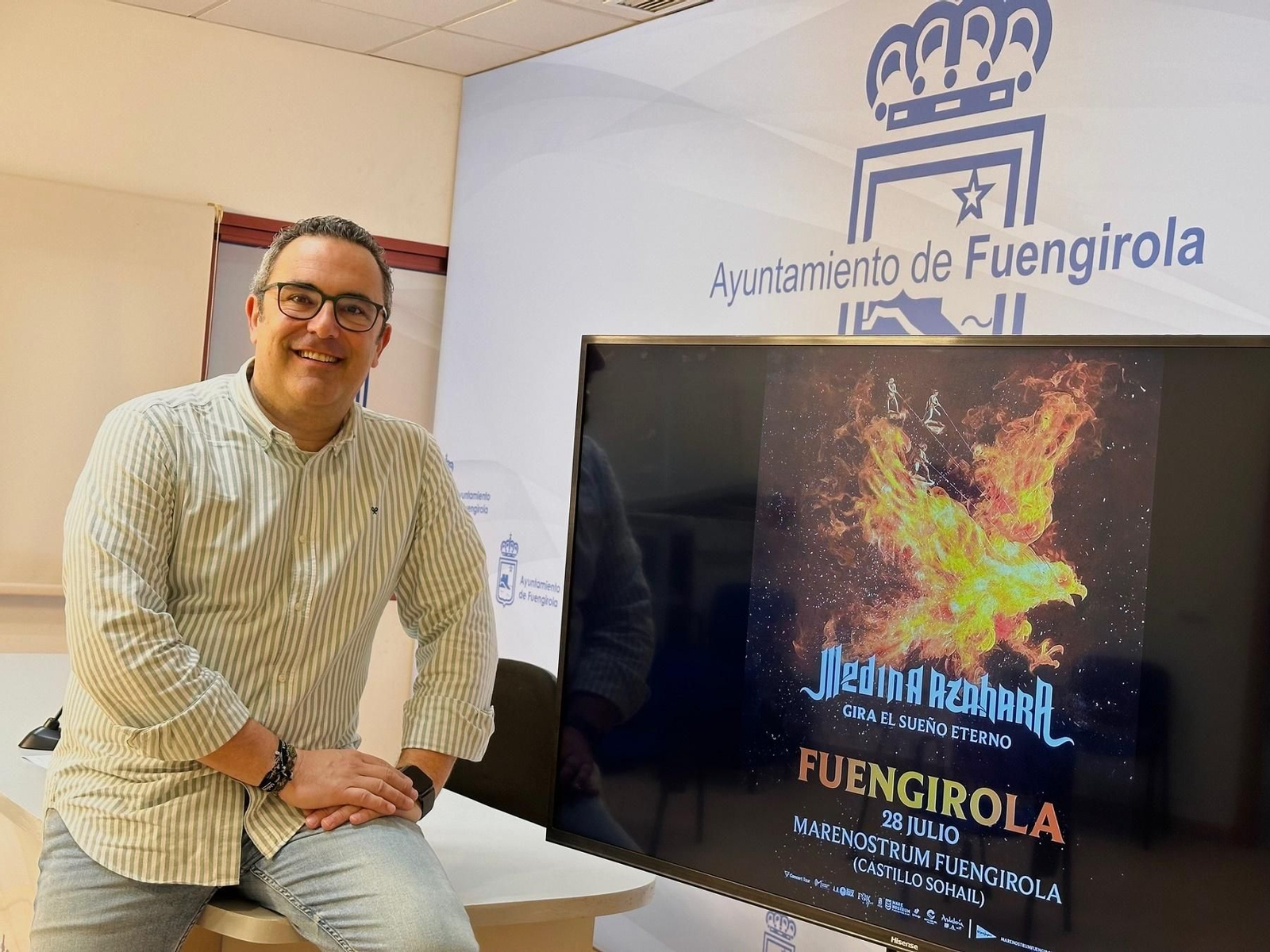 El concejal de Cultura, Rodrigo Romero.