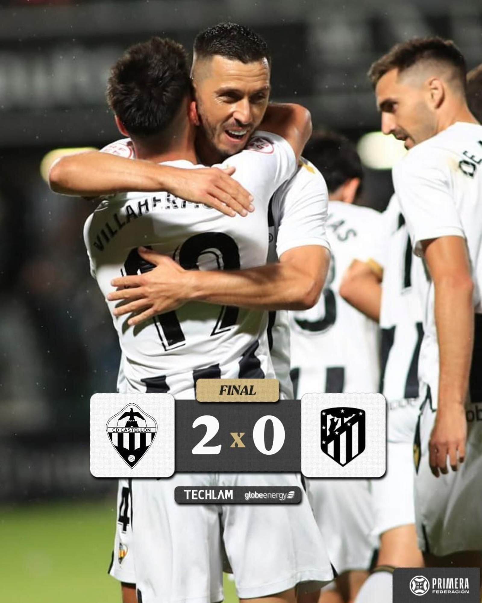 El Castellón celebra.