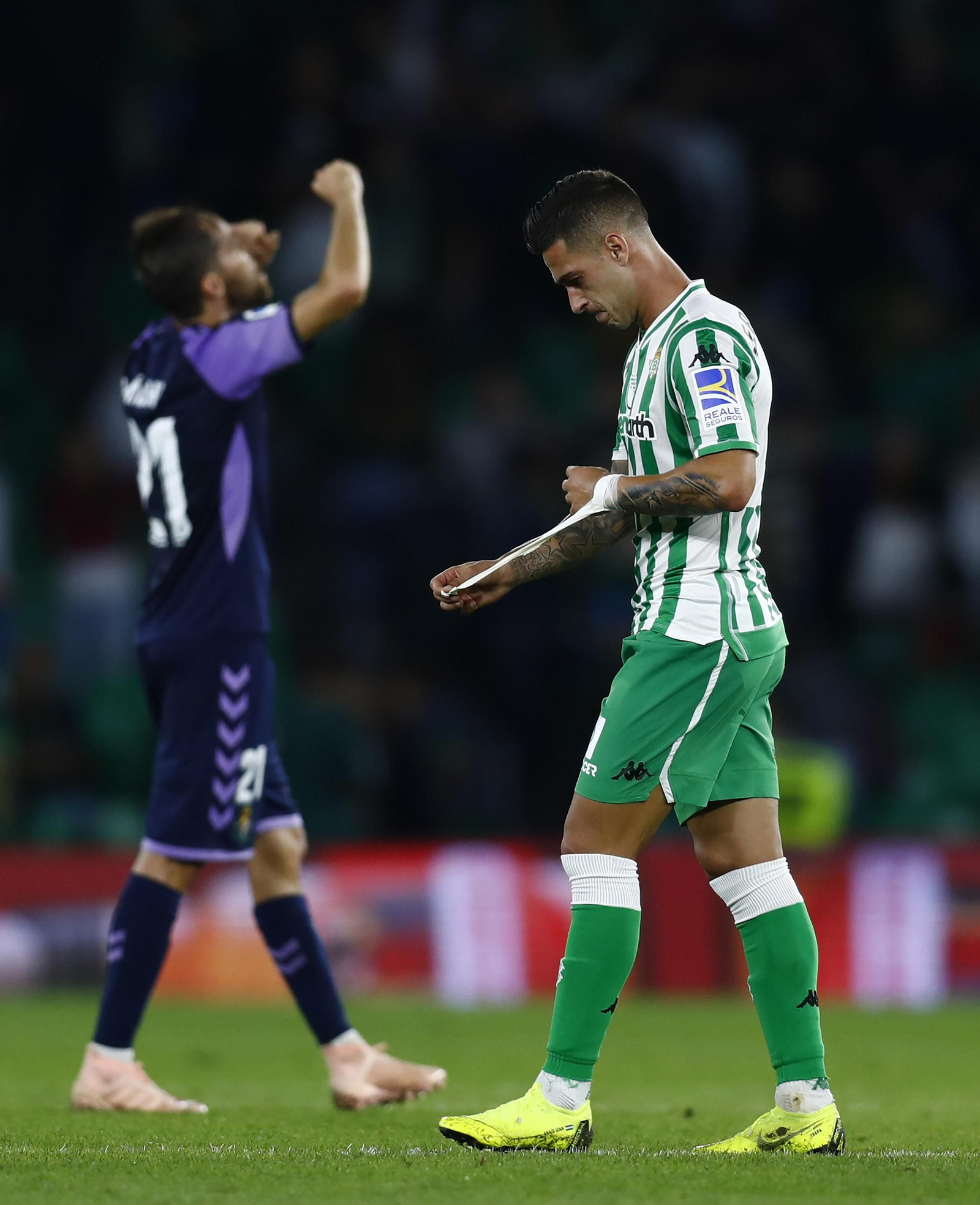 Las imágenes del Betis-Valladolid
