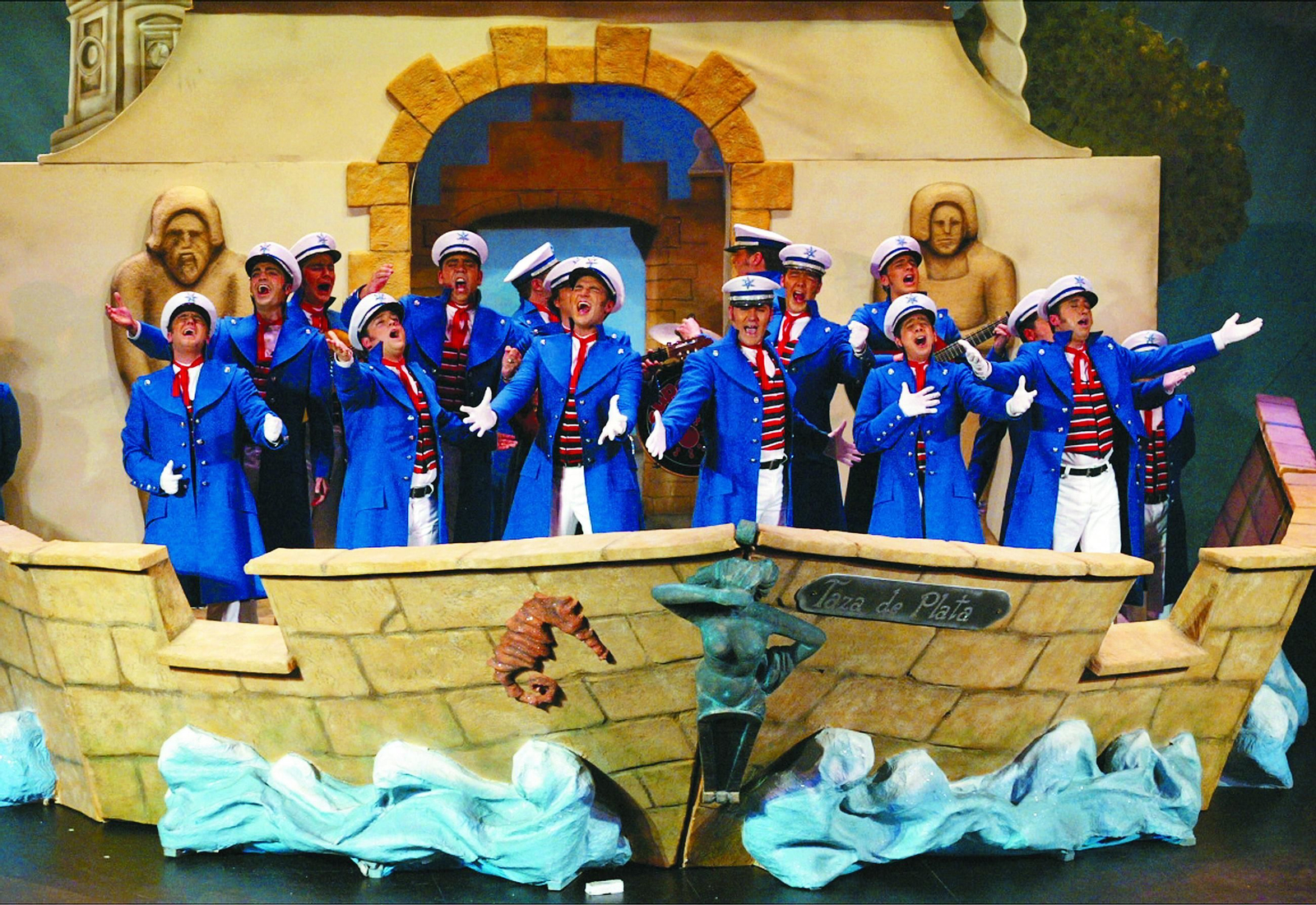 2003. 'Calle de la mar', 3º premio. Su primer adiós al Carnaval.