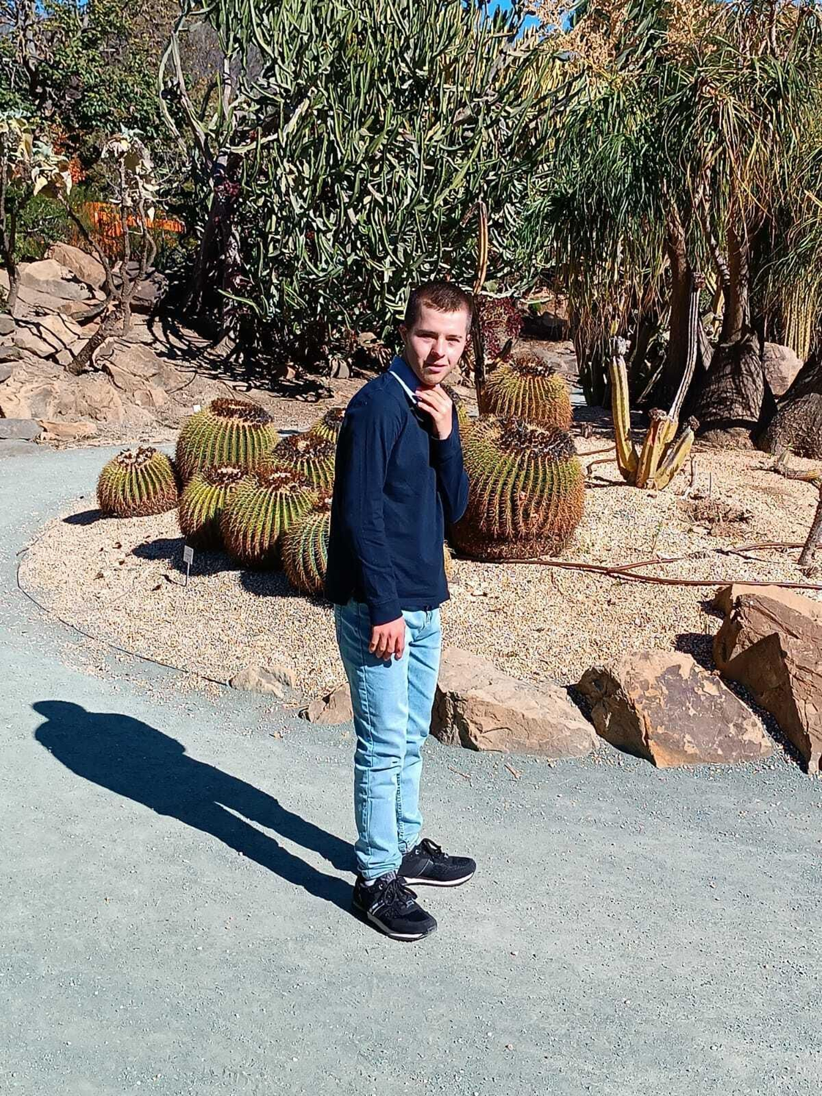 Juan Enrique, el menor desaparecido.