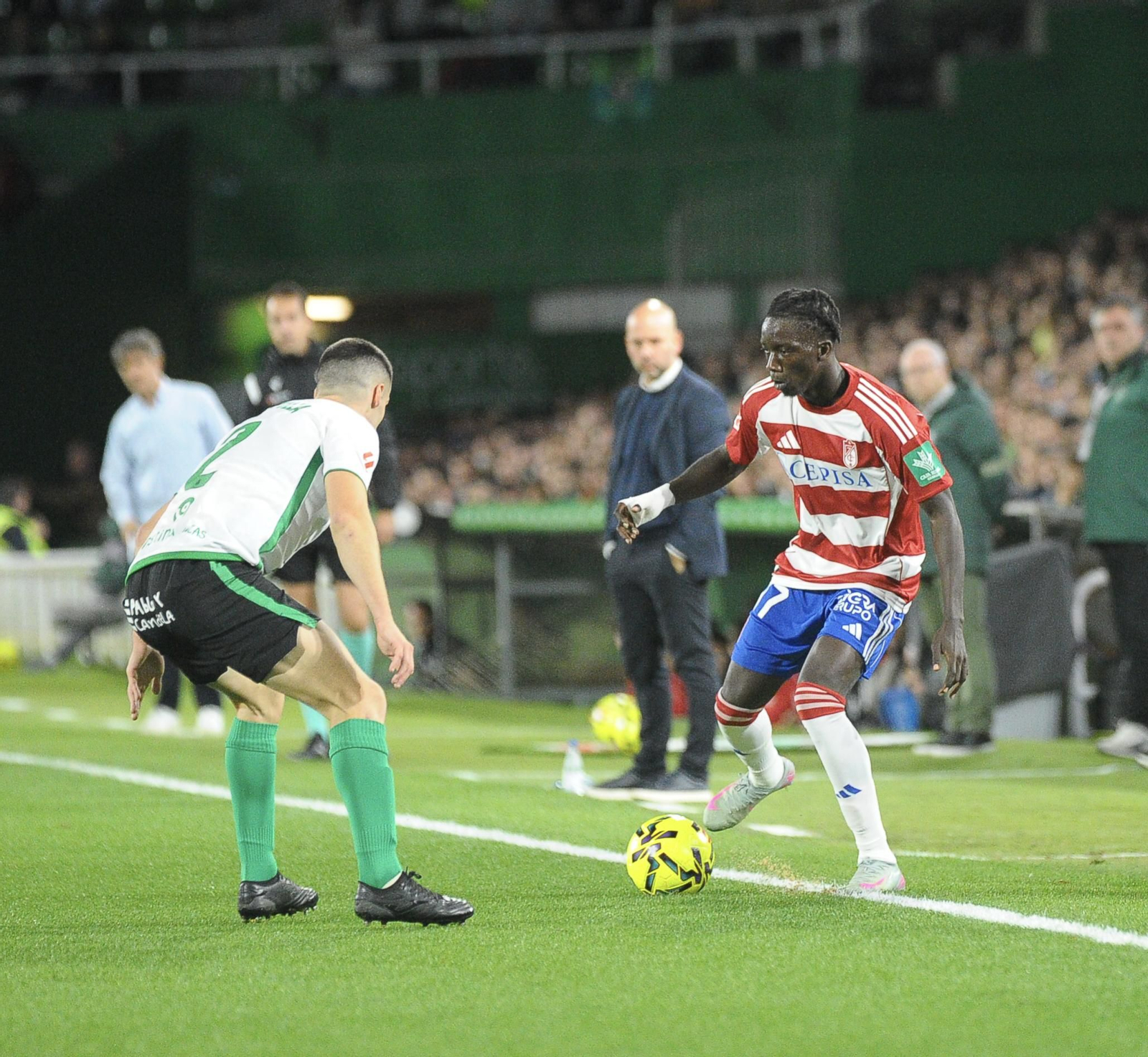 Las mejores imágenes del Racing-Granada CF