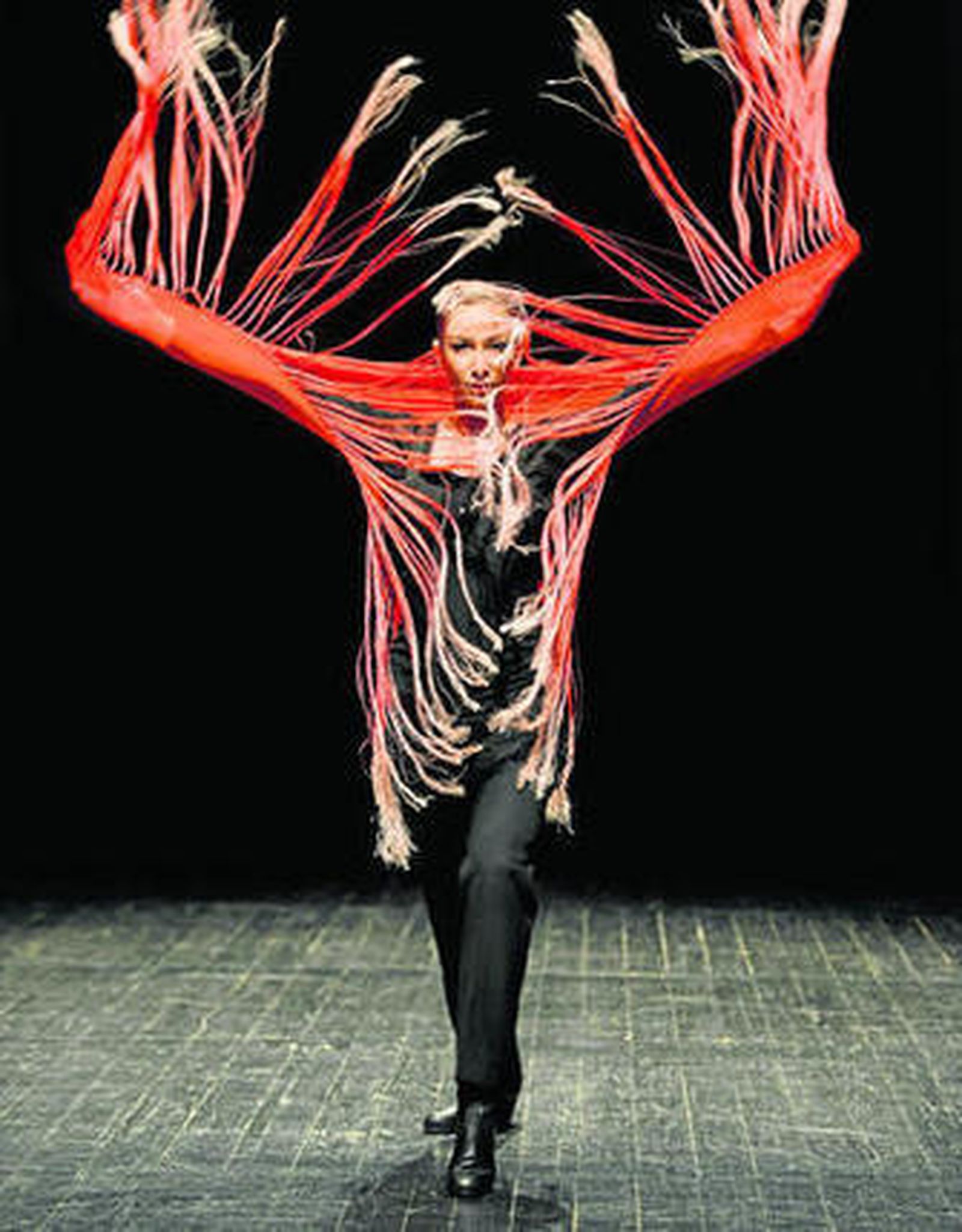 Imagen de la artista linense Cecilia Gómez.