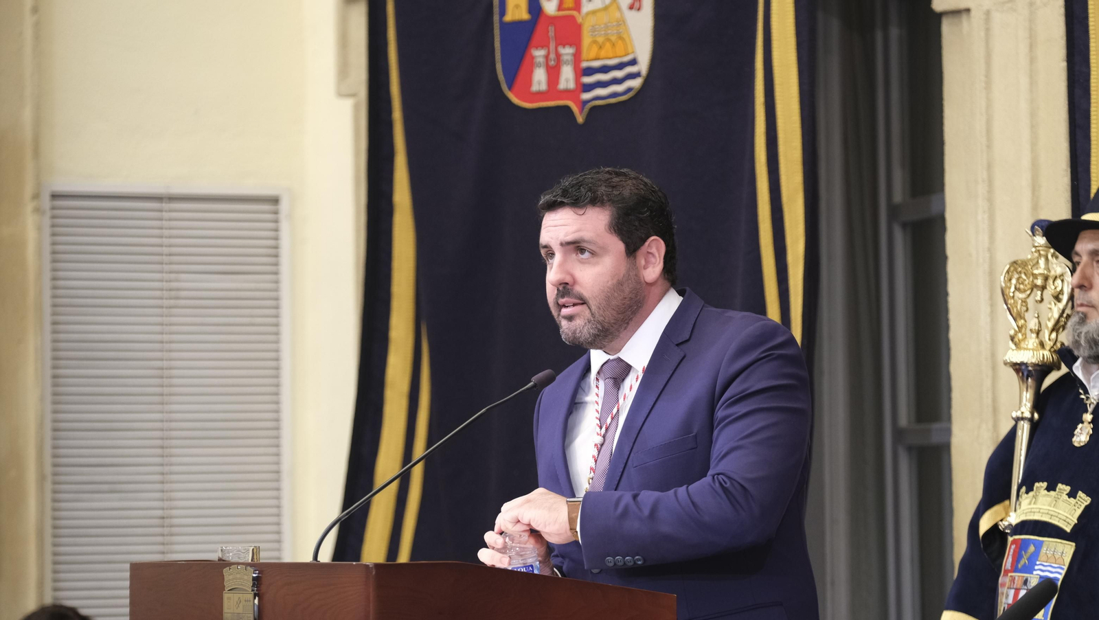 Imágenes del acto de constitución de la Diputación de Almería