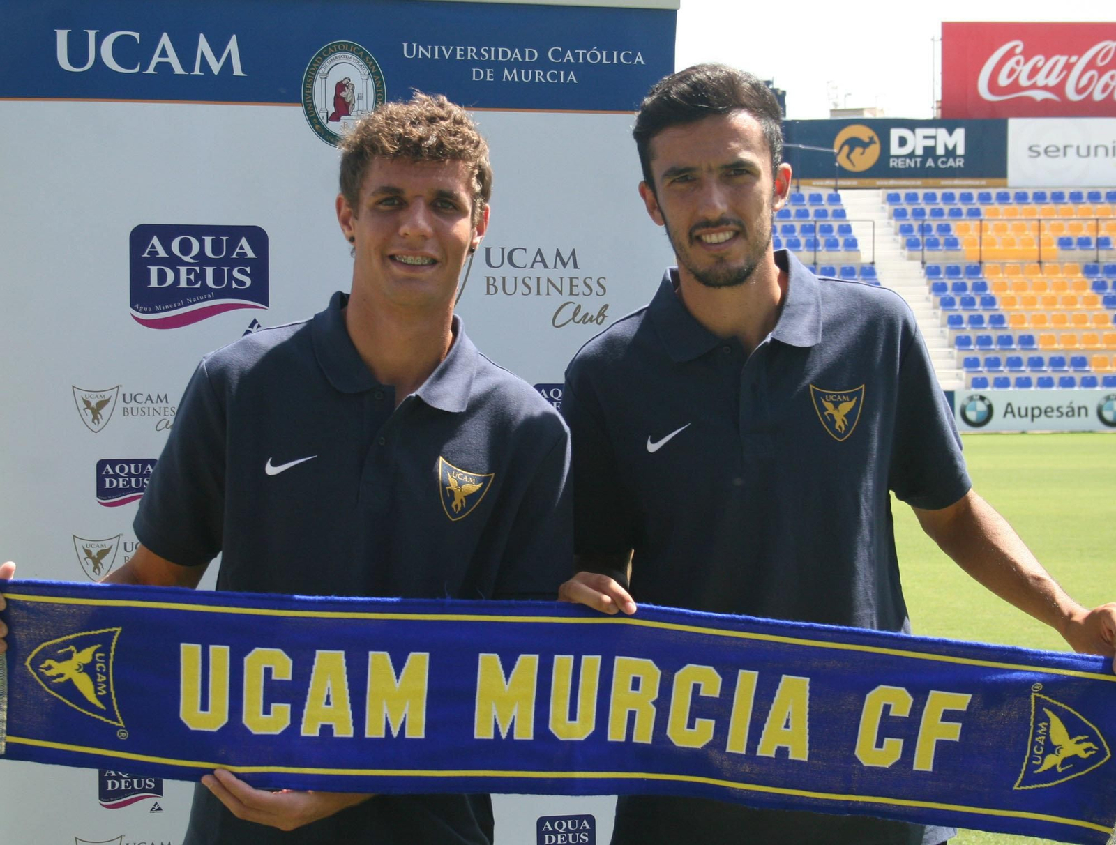 Matheus Santana posa junto a Quiles cuando coincidieron en el UCAM Murcia. Matheus Santana posa junto a Quiles cuando coincidieron en el UCAM Murcia.