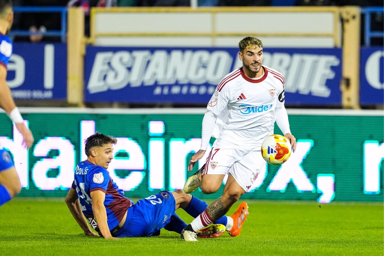Las fotos del Extremadura-Sevilla