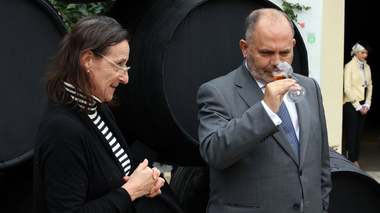 Presentación de los vinos VORS de Cayetano del Pino en Jerez