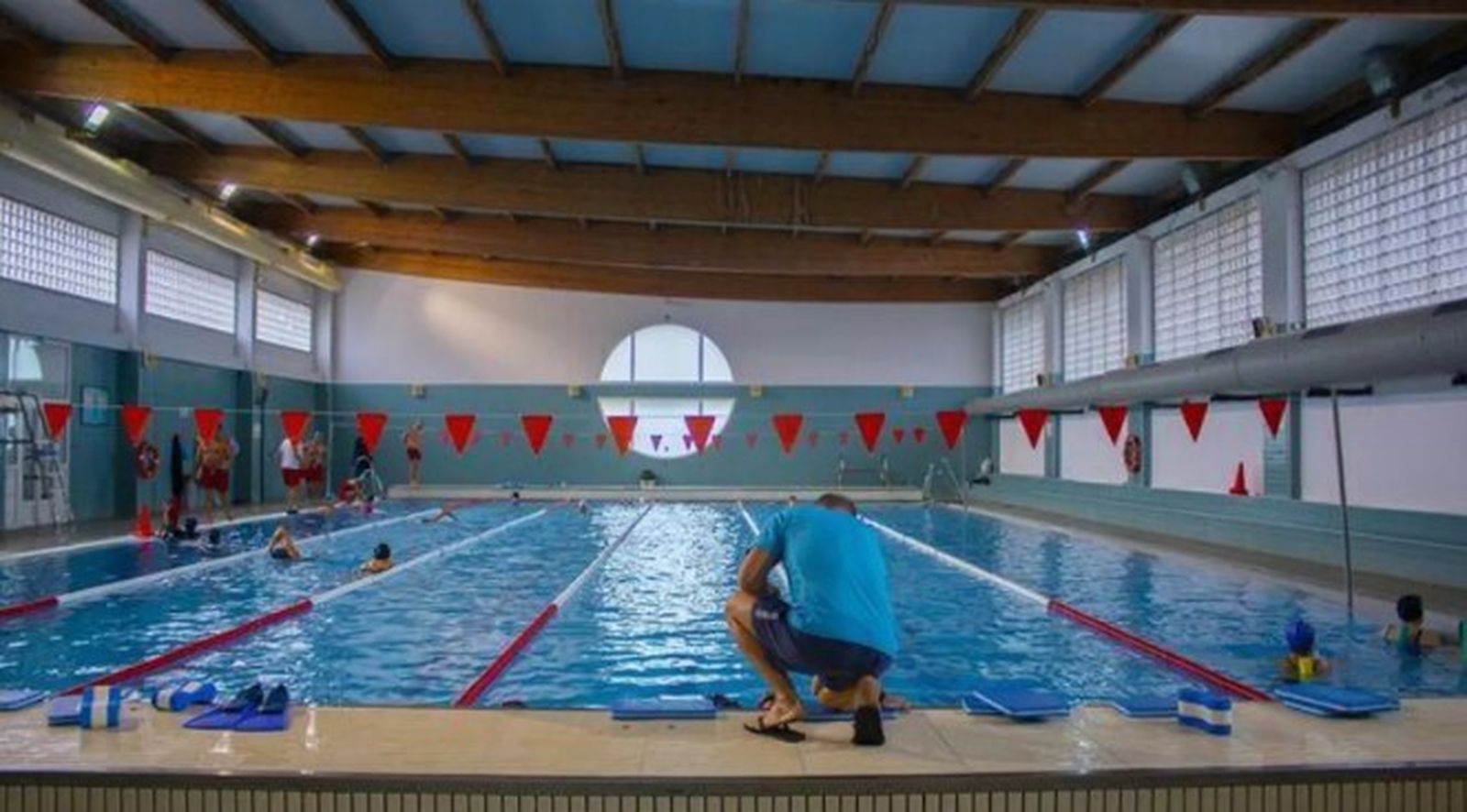 Imagen de archivo de la piscina cubierta de La Magdalena.