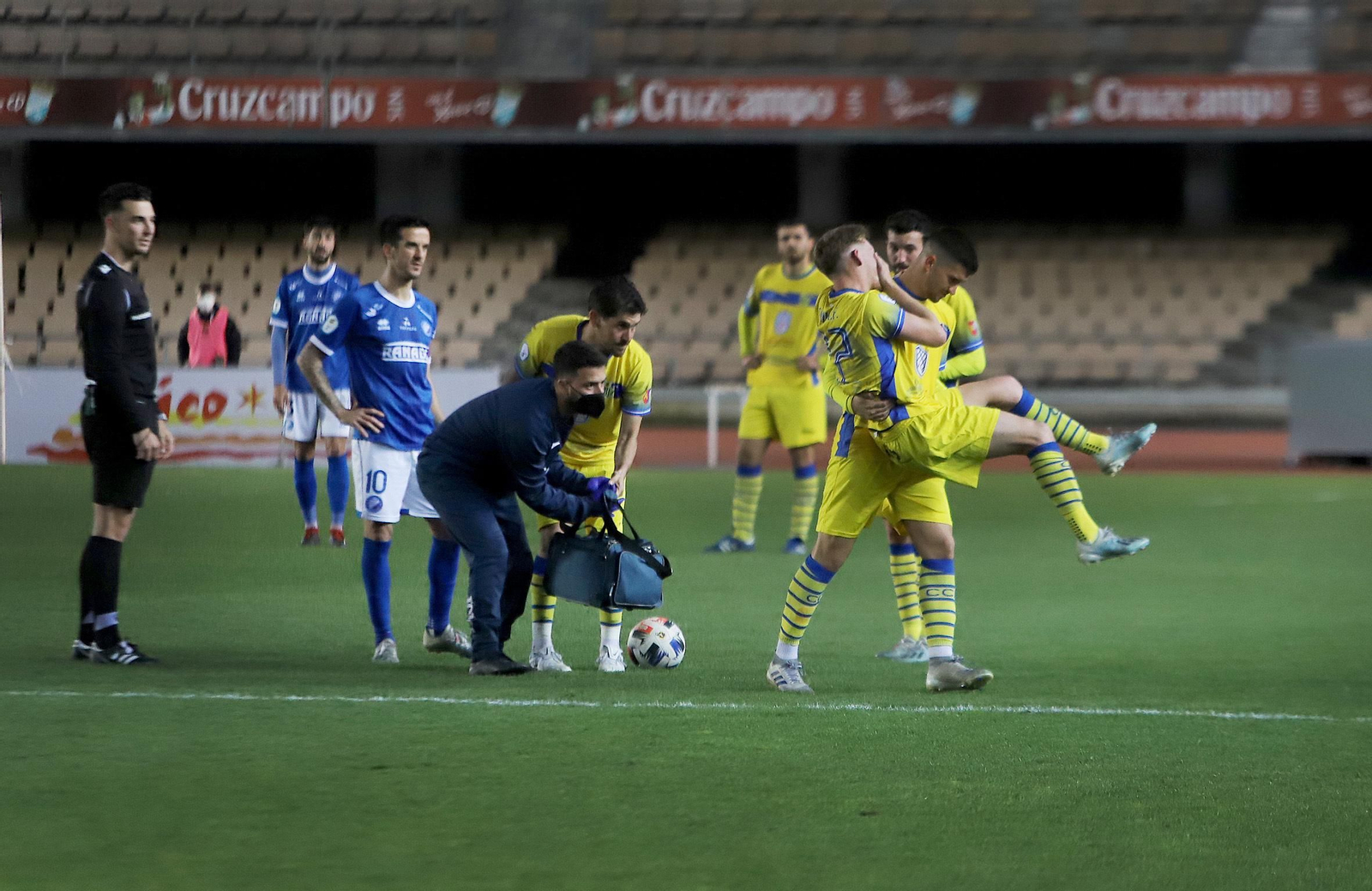 Imágenes del partido entre el Xerez DFC-Conil