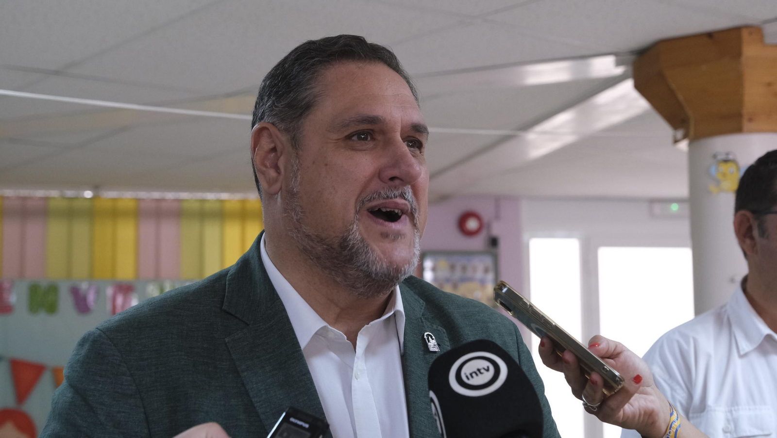 Inauguración del curso escolar infantil en el centro Santo Ángel de la Guarda, en imágenes