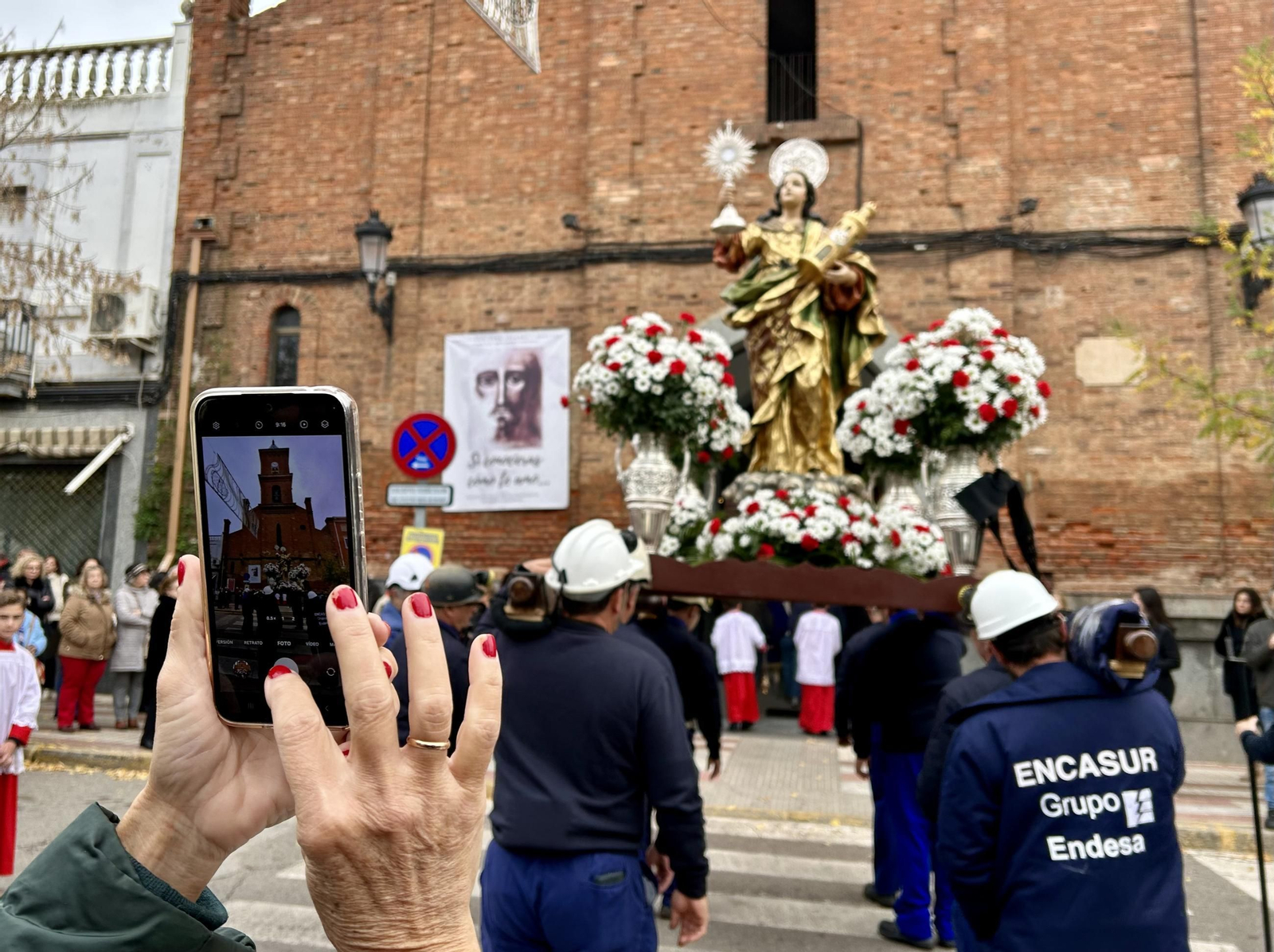 La procesión de Santa Bárbara en Peñarroya-Pueblonuevo, en imágenes La procesión de Santa Bárbara en Peñarroya-Pueblonuevo, en imágenes