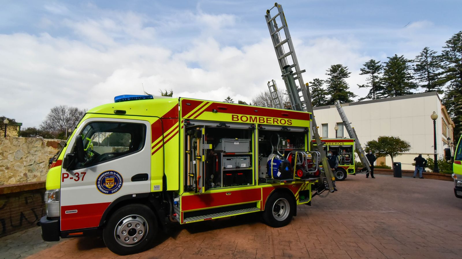 Las fotos de los nuevos vehículos autobomba del Consorcio de Bomberos