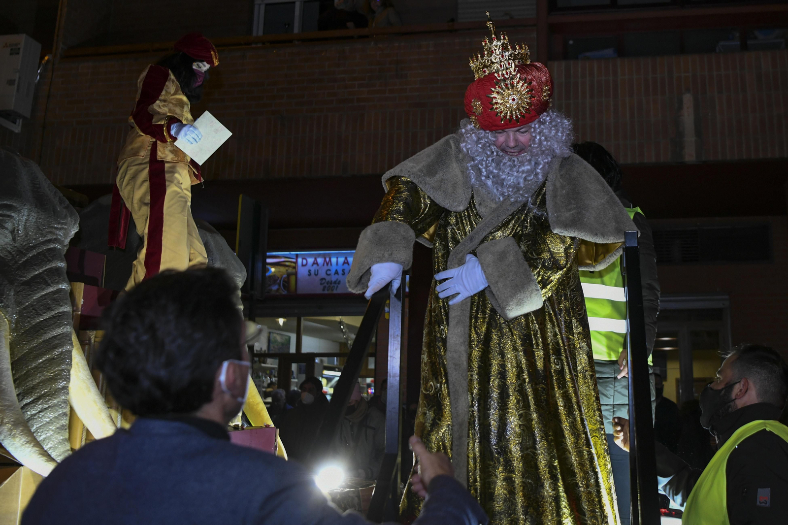Fotos de la cabalgata de Reyes Magos de Granada 2022