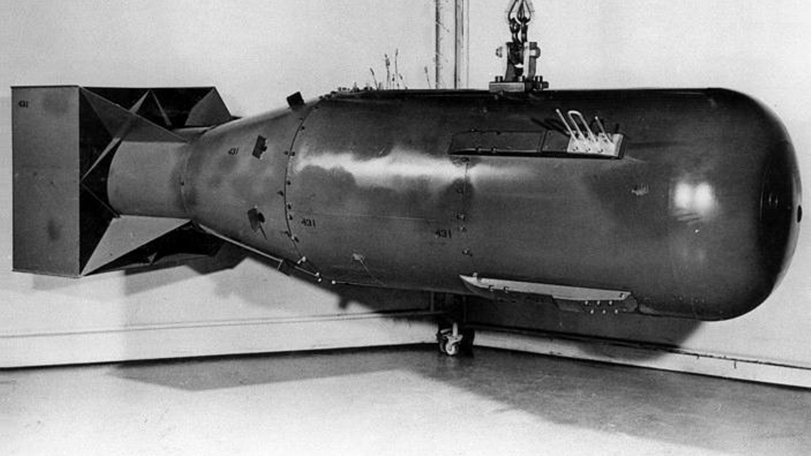 Little boy, primera bomba nuclear.