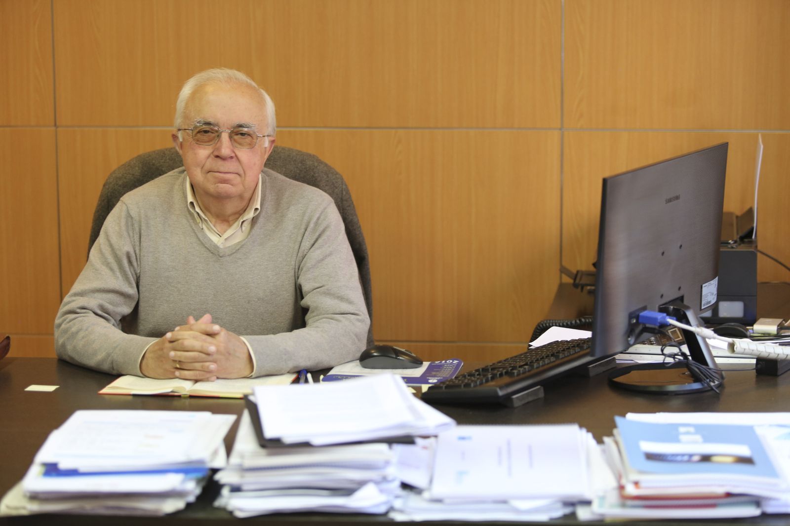 José Alba, en su despacho.