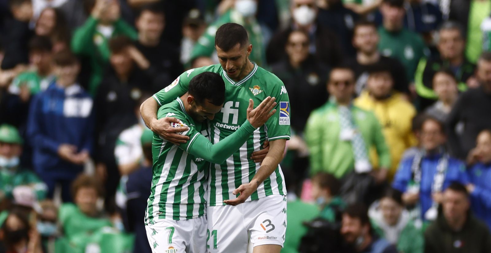 Las imágenes del Betis-Osasuna