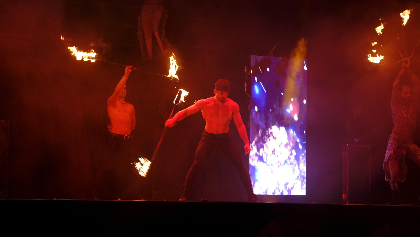 Imágenes del espectáculo 'The Talent' en la Gala XV Aniversario Diario de Almería