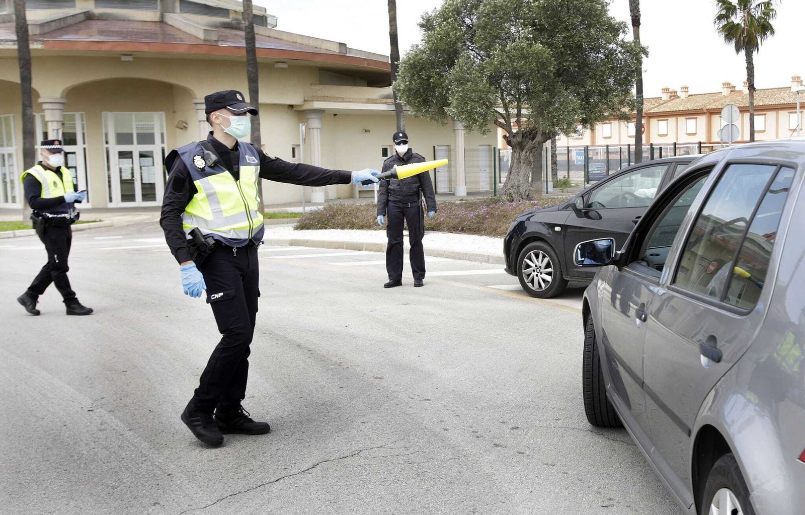 Controles en Costa Ballena.