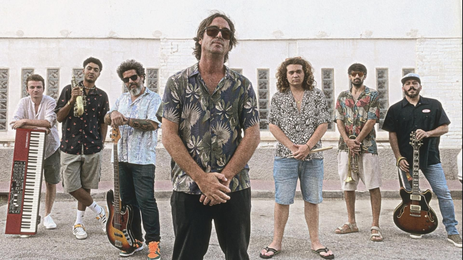 La banda Super Heavy Sound.