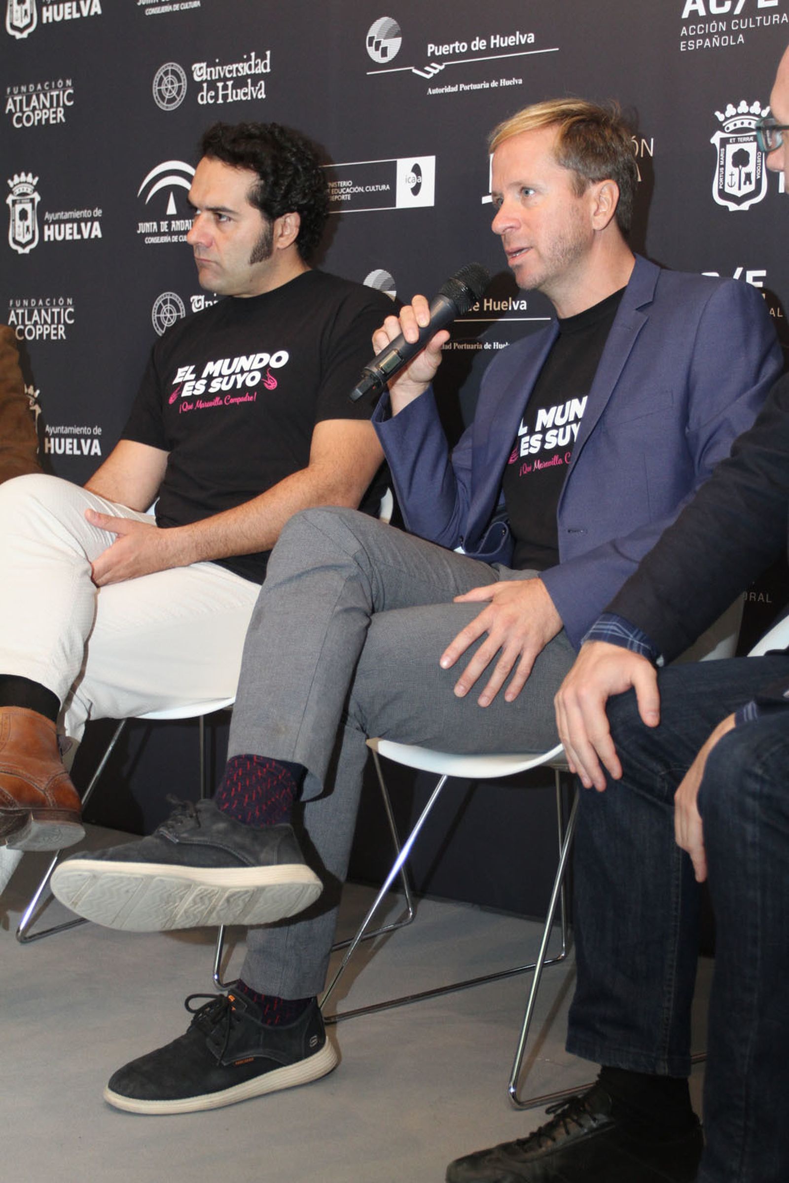 Alfonso Sánchez y Alberto López Premio Luz del Festival de Cine Iberoamericano de Huelva