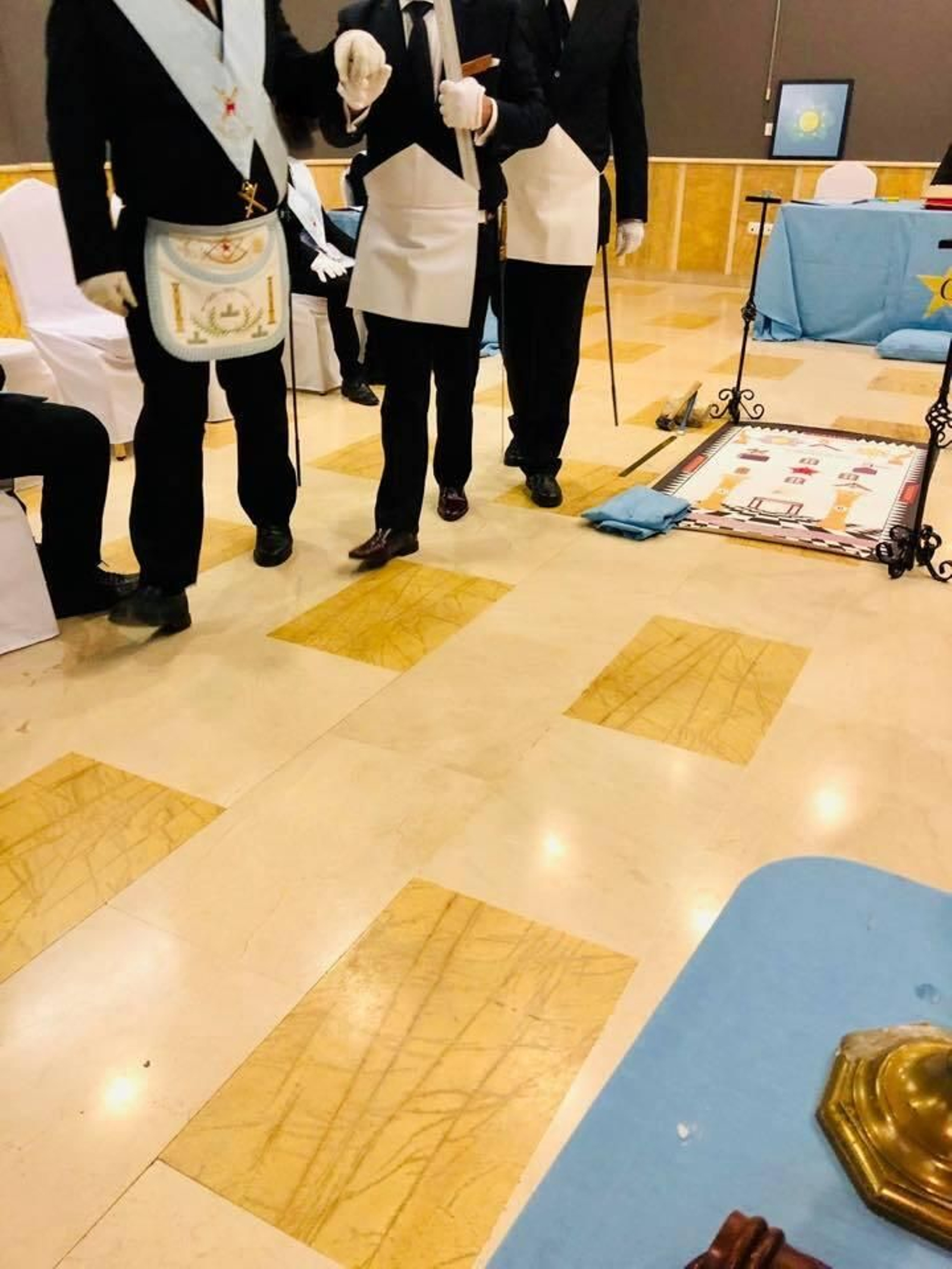 Tenida de la logia Andrés de Vandelvira.