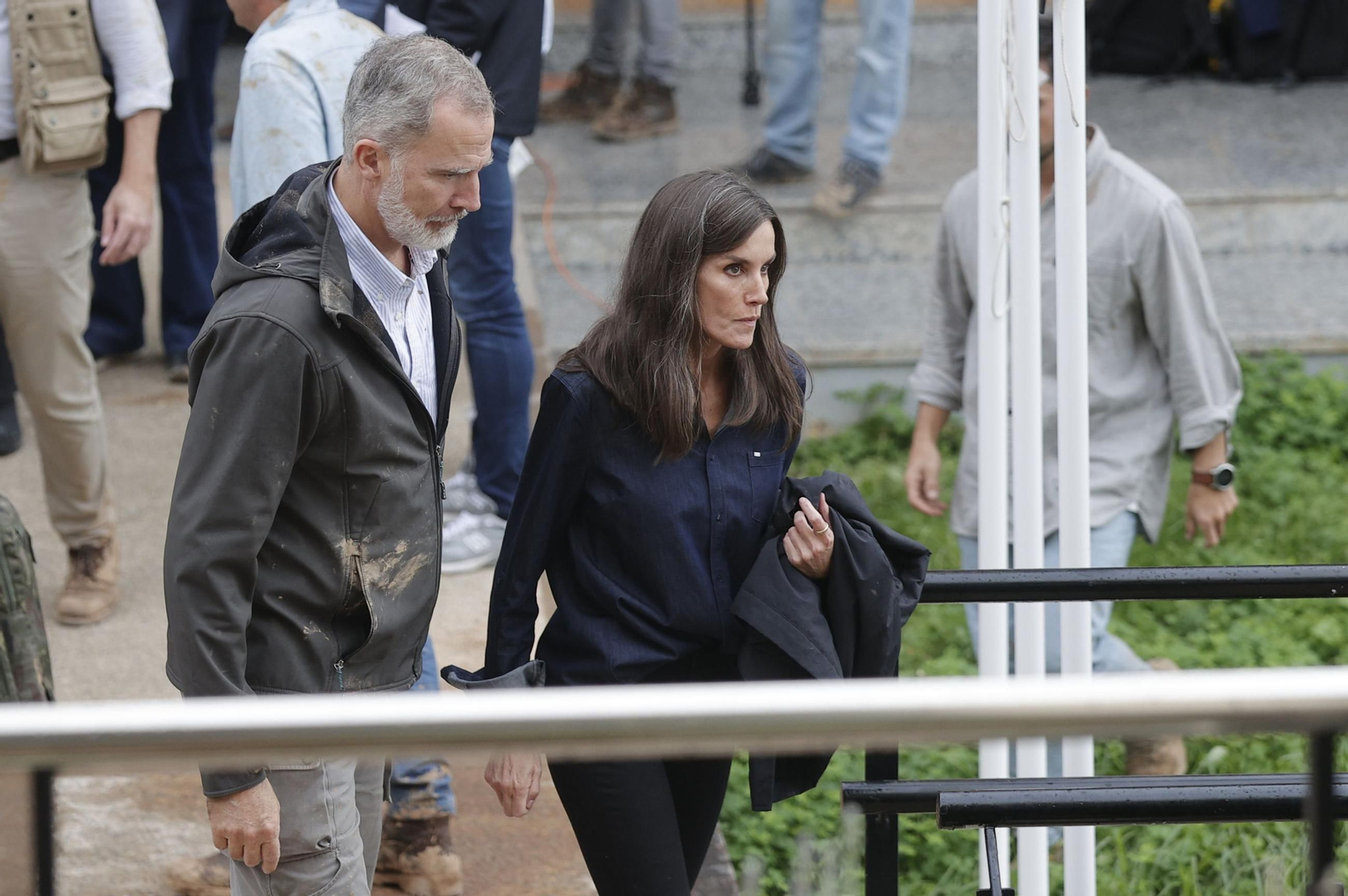 Don Felipe y doña Letizia, en su reciente visita a Valencia. Don Felipe y doña Letizia, en su reciente visita a Valencia.