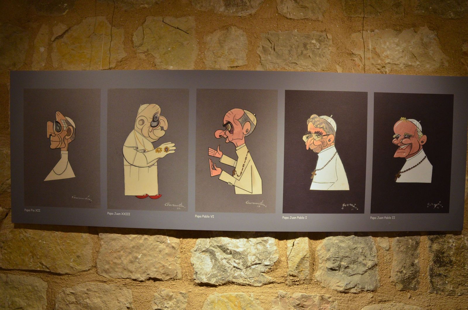 Más de 400 caricaturas para entender el Jaén del siglo XX: la obra de Juan Guzmán, en imágenes