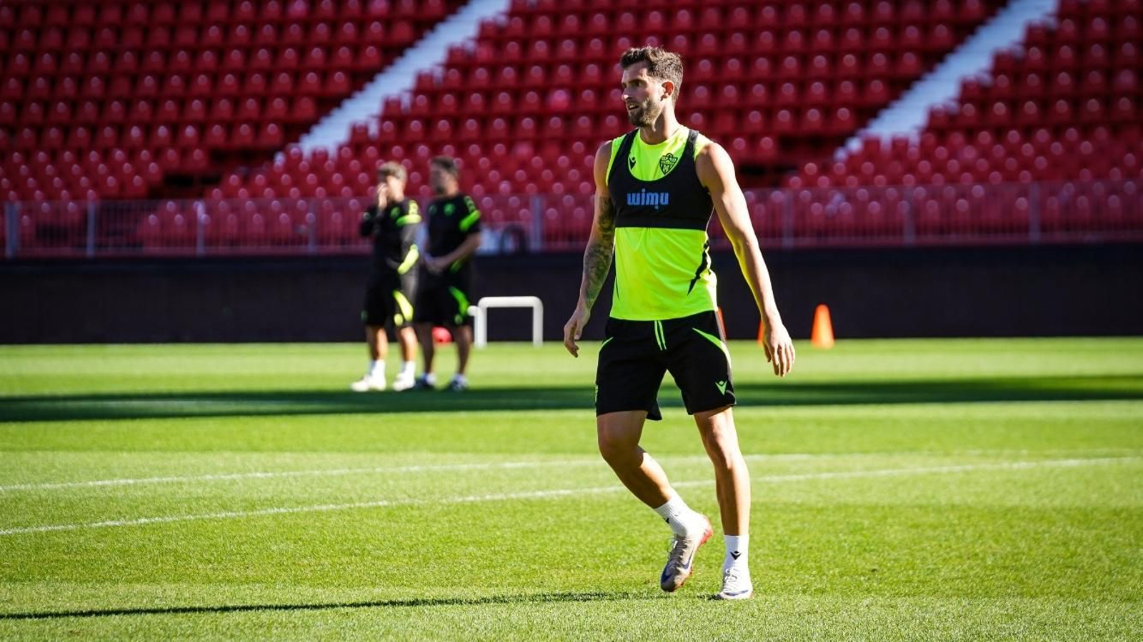 Leo Baptistao regresa a la convocatoria del conjunto unionista tras varias semanas en el dique seco.