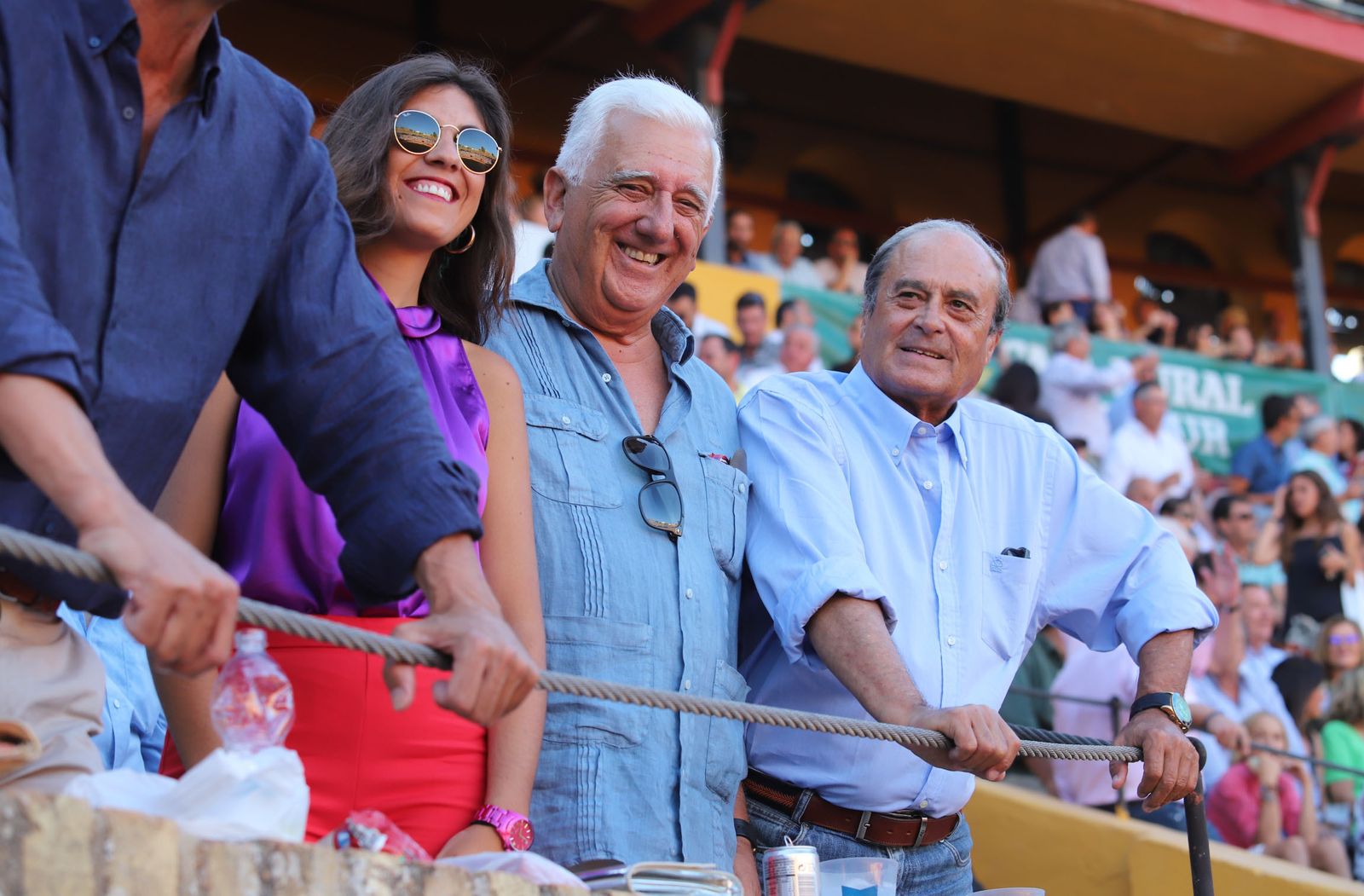 Imágenes del ambiente de la corrida del 3 de agosto en la Plaza de Toros de la Merced