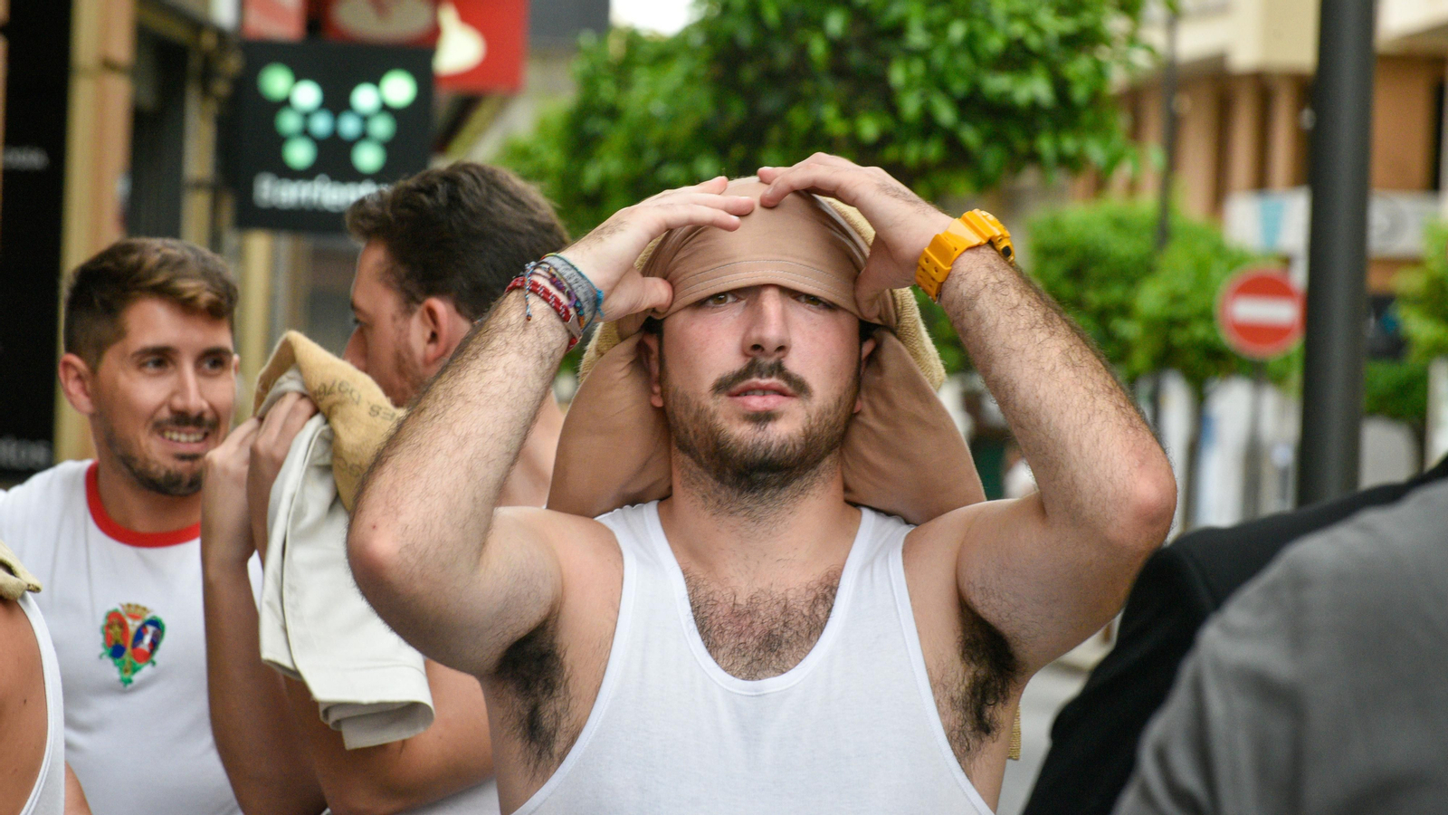 Procesión de La Virgen del Rosario de Europa en Algeciras