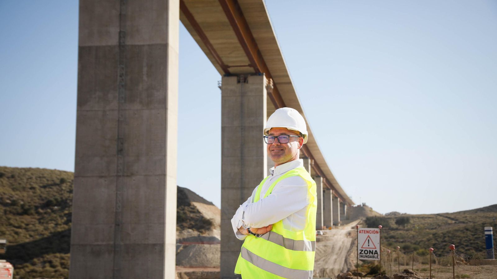 El ingeniero almeriense Carlos Romera es el director del tramo de Alta Velocidad entre Los Arejos y Níjar