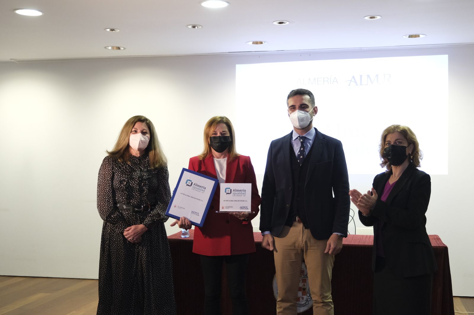 Entrega de distinciones a empresas almerienses que instauran la igualdad entre sus trabajadores