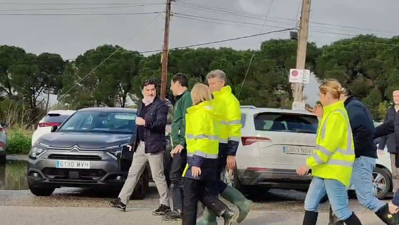 Feijóo y Moreno ya están en Jerez para visitar las zonas afectadas por las inundaciones